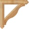 Ekena Millwork Funston Arts & Crafts Rough Sawn Bracket, Western Red Cedar, 4"W x 28"D x 28"H BKT04X28X28FST03RWR - alternate 2